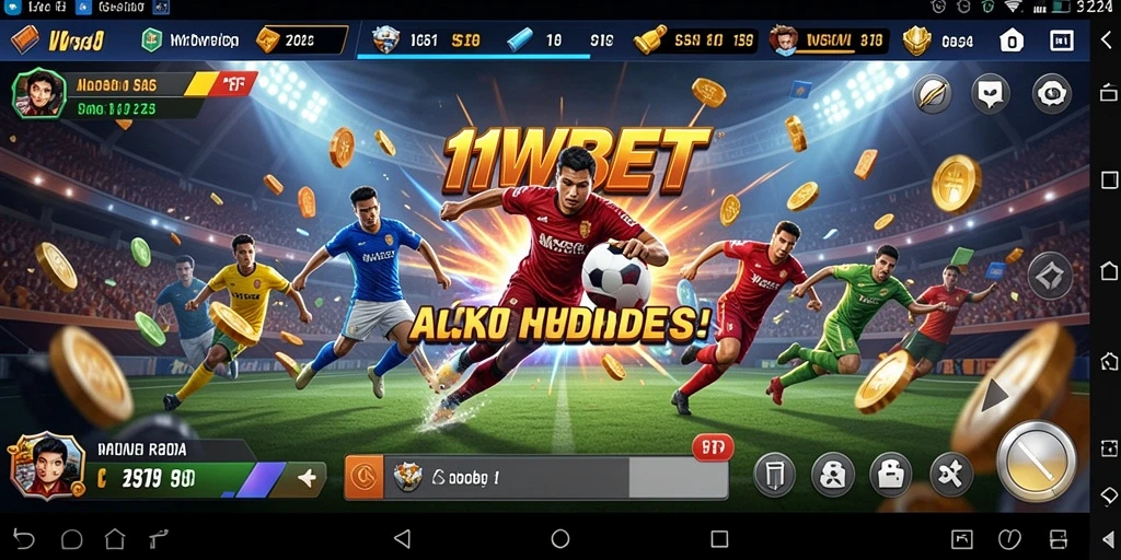 Screenshot gameplay 11WBET menampilkan pertarungan seru dan aksi mendebarkan.