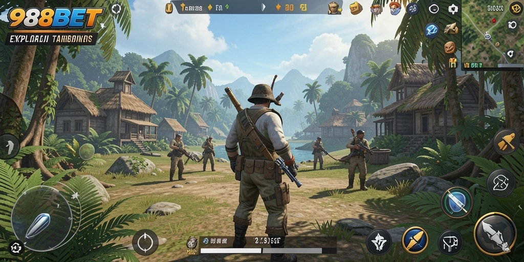 Gameplay menakjubkan dalam dunia terbuka 988BET.