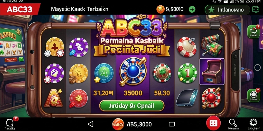 Gameplay menarik dari ABC33 dengan beragam pilihan permainan Kasino.