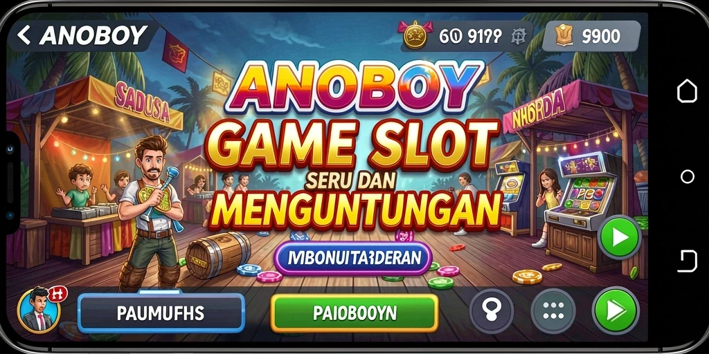 Gameplay Slot menarik di ANOBOY dengan grafis yang mengesankan.