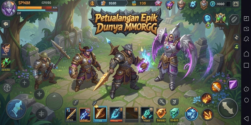 Gameplay seru dan menarik dari SPN88 di dunia MMORPG.